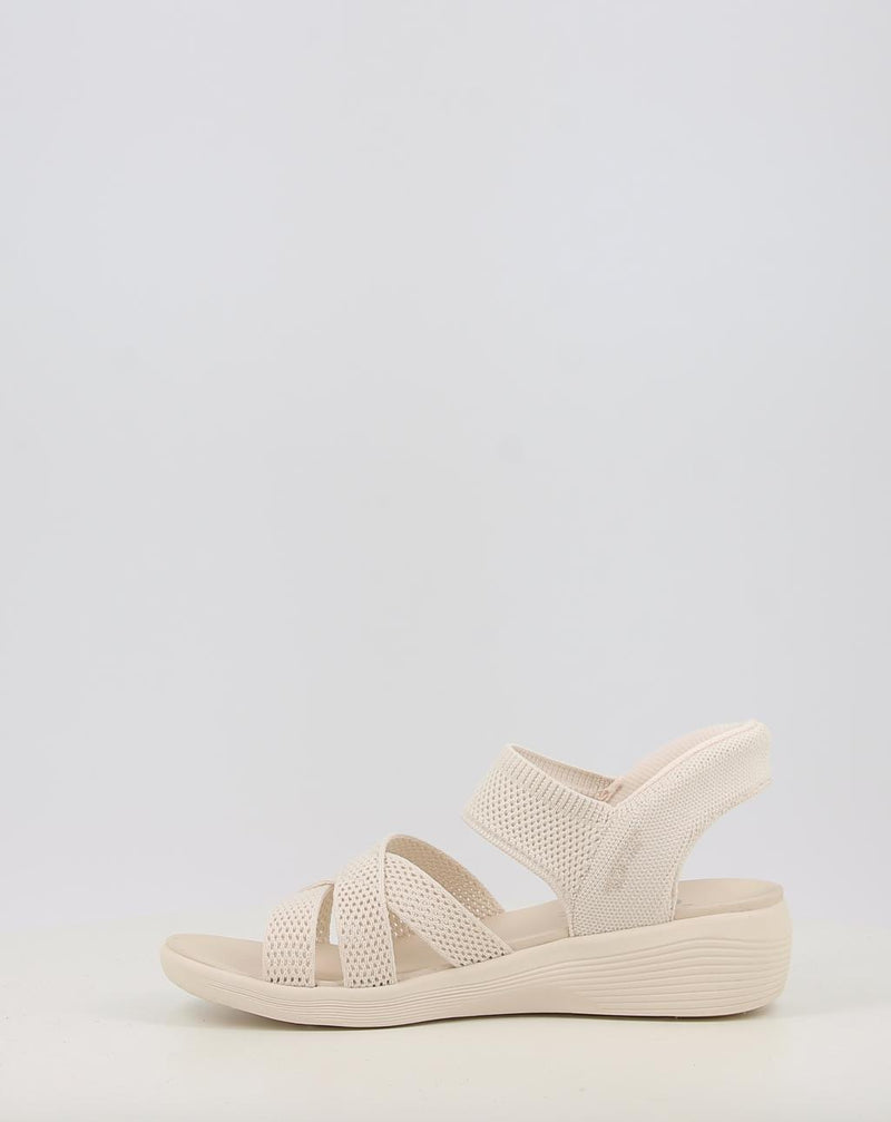Sandálias SKECHERS SLIP-INS: ARYA - COOLING OFF 163524 creme