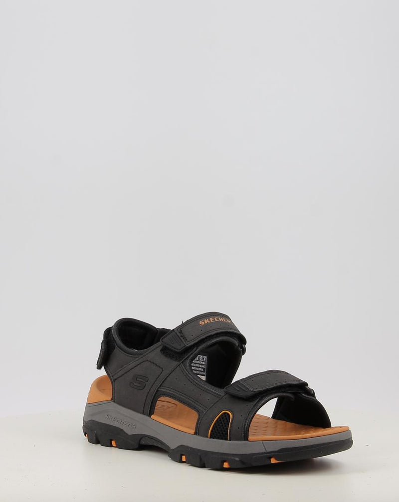 Sandálias SKECHERS RELAXED FIT: TRESMEN - HIRANO 204106 preto