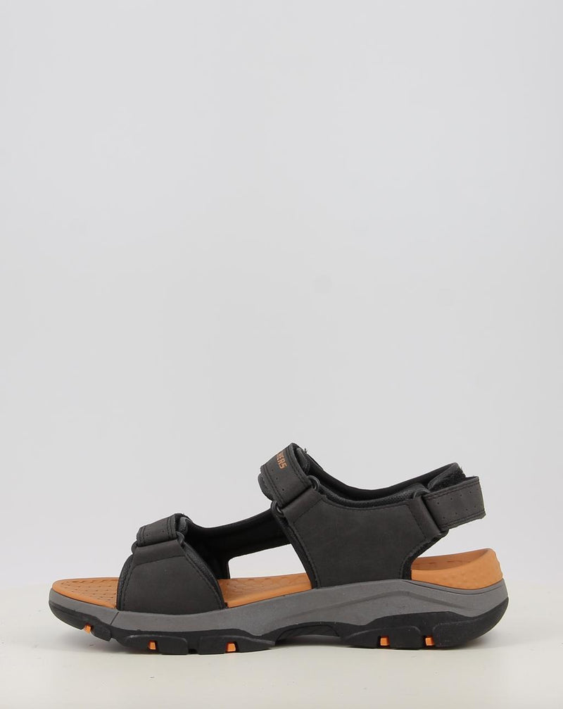 Sandálias SKECHERS RELAXED FIT: TRESMEN - HIRANO 204106 preto
