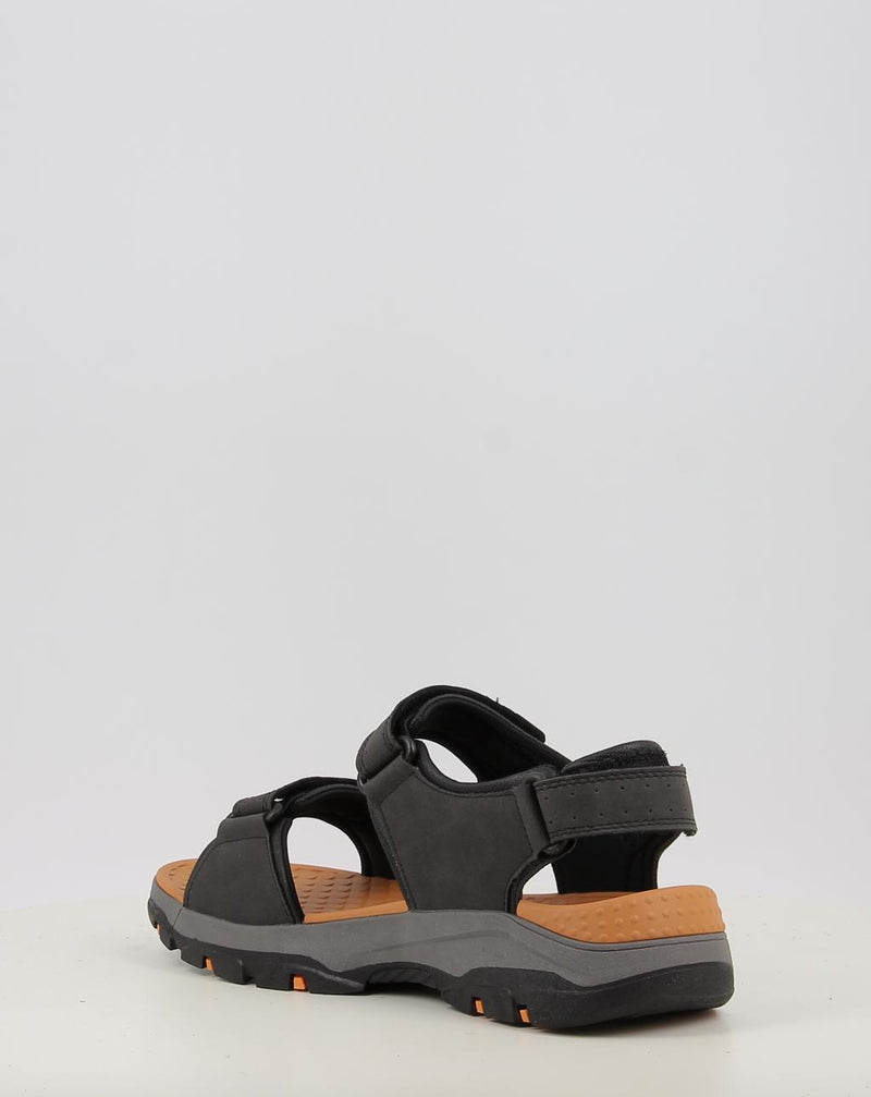 Sandálias SKECHERS RELAXED FIT: TRESMEN - HIRANO 204106 preto