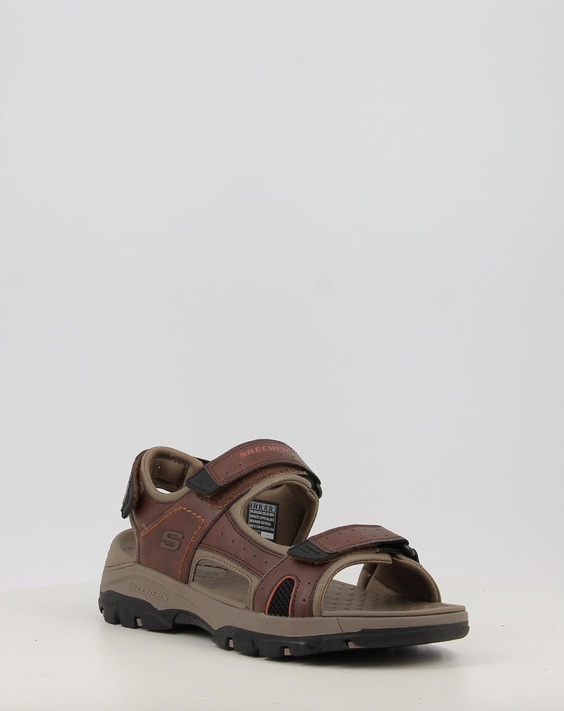 Sandálias SKECHERS RELAXED FIT: TRESMEN - HIRANO 204106 castanho