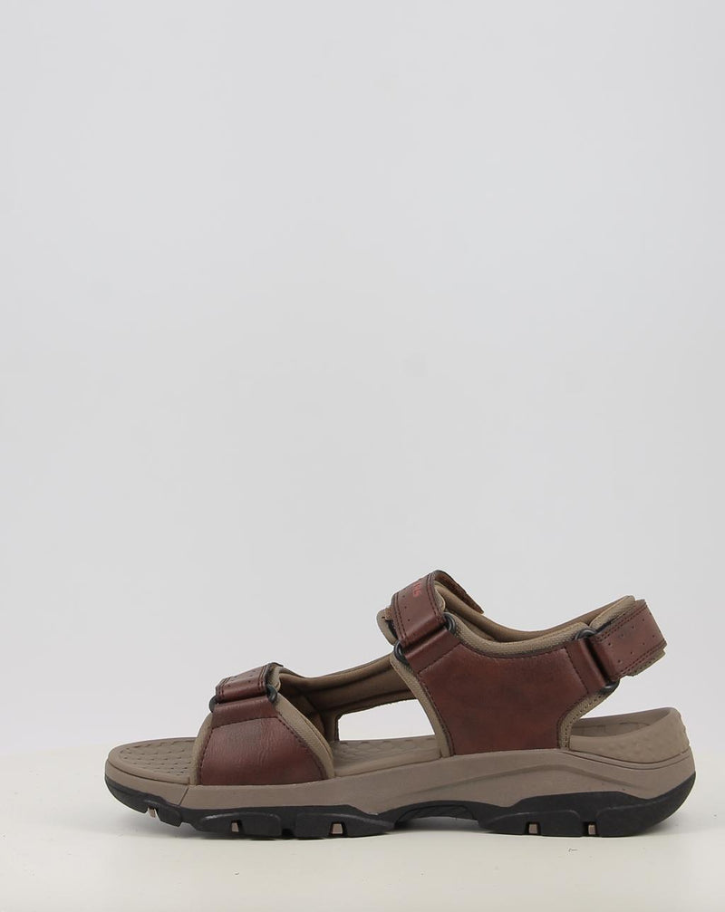 Sandálias SKECHERS RELAXED FIT: TRESMEN - HIRANO 204106 castanho