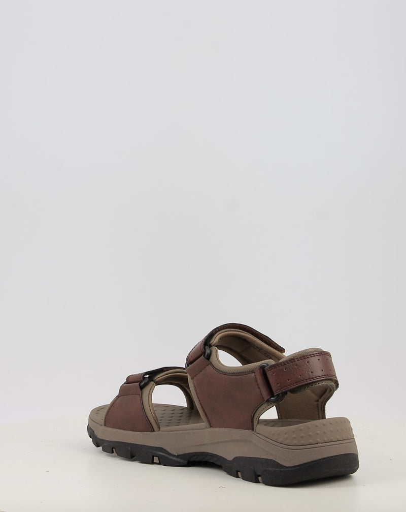 Sandálias SKECHERS RELAXED FIT: TRESMEN - HIRANO 204106 castanho