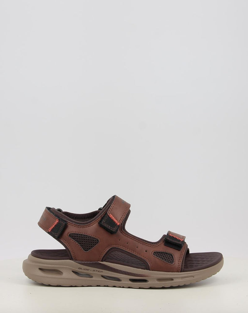 Sandálias SKECHERS ORVAN SD 211371 castanho