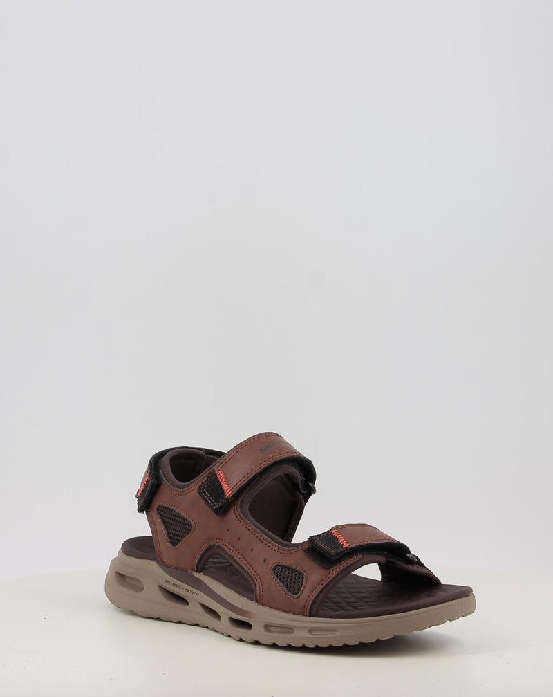 Sandálias SKECHERS ORVAN SD 211371 castanho