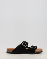 Sandálias SKECHERS RELAXED FIT: AIDAN - LEELAN 205296 preto