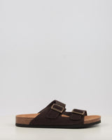 Sandálias SKECHERS RELAXED FIT: AIDAN - LEELAN 205296 castanho