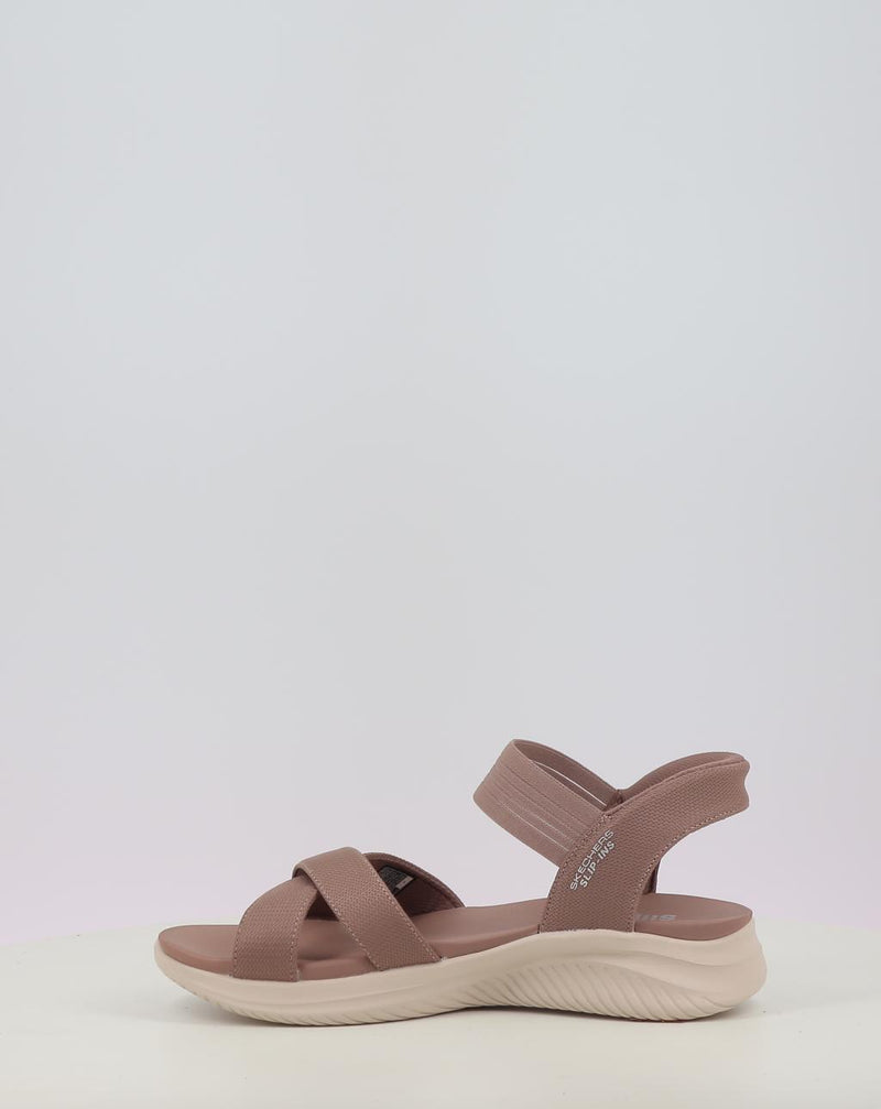 Sandálias SKECHERS SLIP-INS: ULTRA FLEX 3.0 - NEVER 119975 castanho