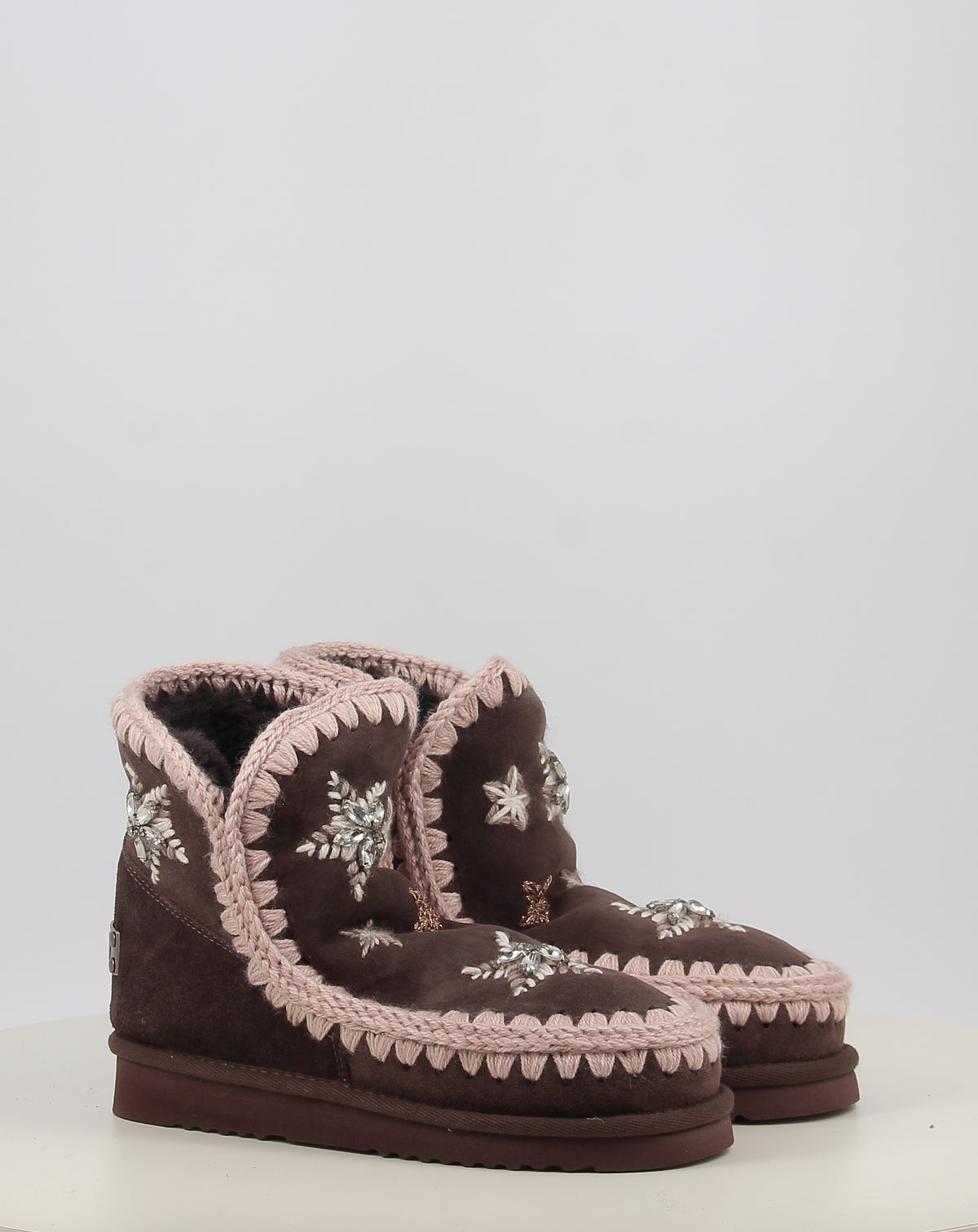 ESKIMO WOOL STARS RHINESTONES