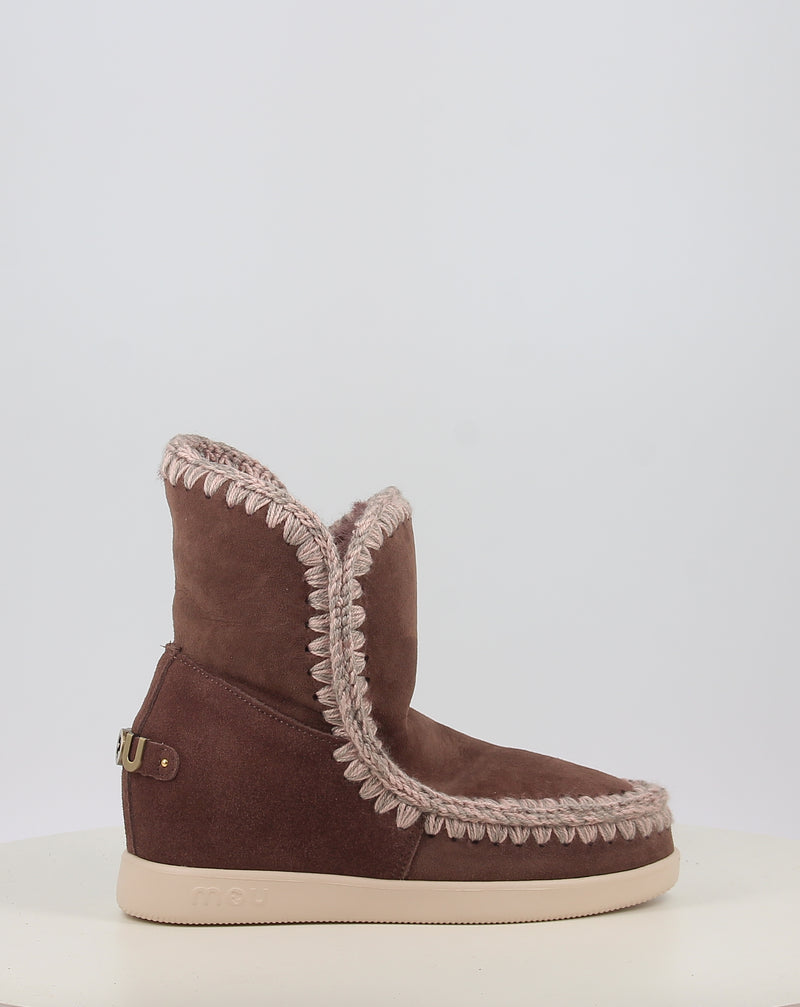 Botas MOU NEW INNER WEDGE SUEDE marrón