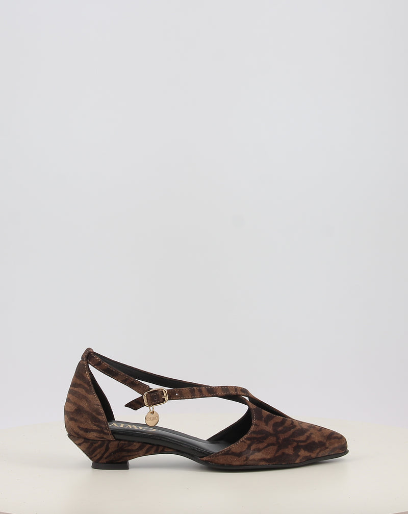 Bailarinas GAIMO MALVINA CEBRA animal print