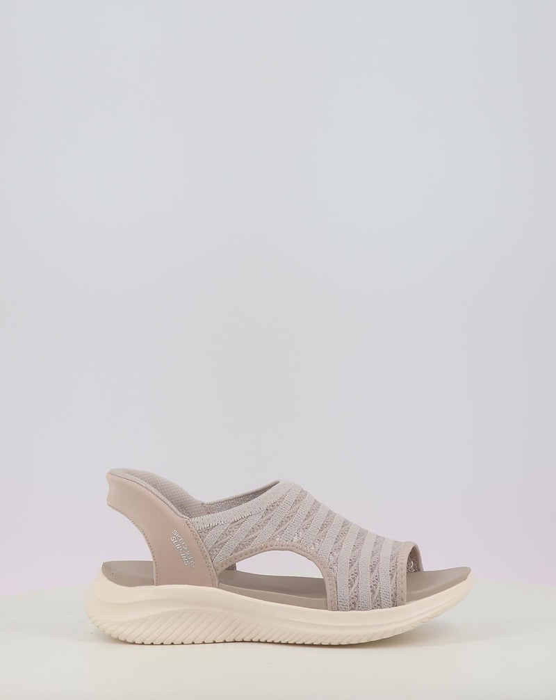 Sandálias SKECHERS SLIP-INS: ULTRA FLEX 3.0 - SUN 119805 bege
