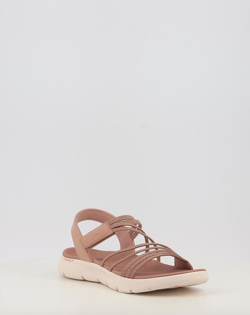 Sandálias SKECHERS GO WALK FLEX SANDAL - EMMA 141473 castanho