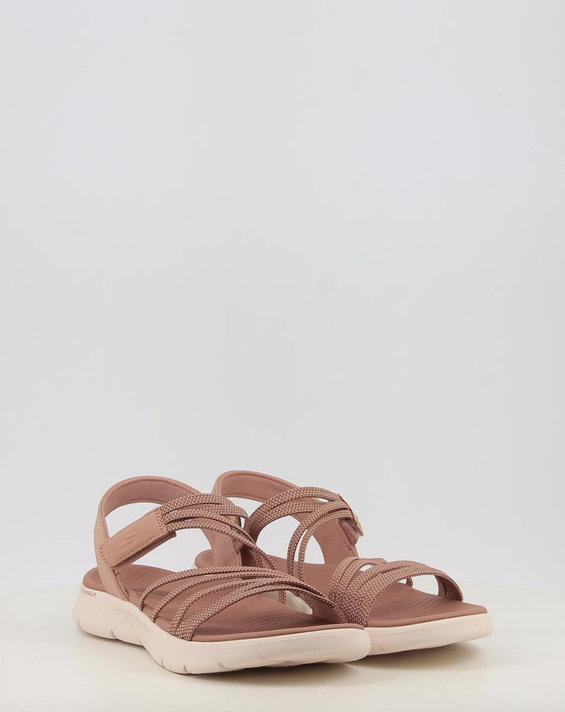 Sandálias SKECHERS GO WALK FLEX SANDAL - EMMA 141473 castanho