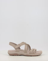 Sandálias SKECHERS REGGAE SLIM - SUNNYSIDE 2.0 164036 taupe