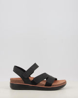 Sandálias SKECHERS LIFTED COMFORT 163252 preto