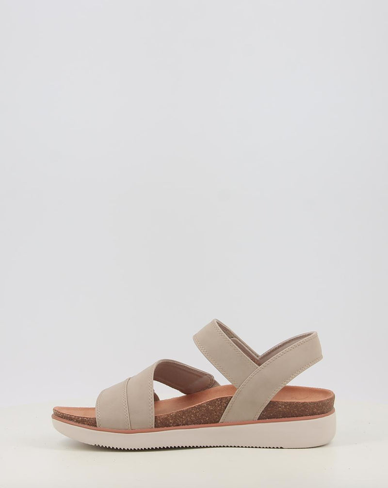 Sandálias SKECHERS LIFTED COMFORT 163252 taupe