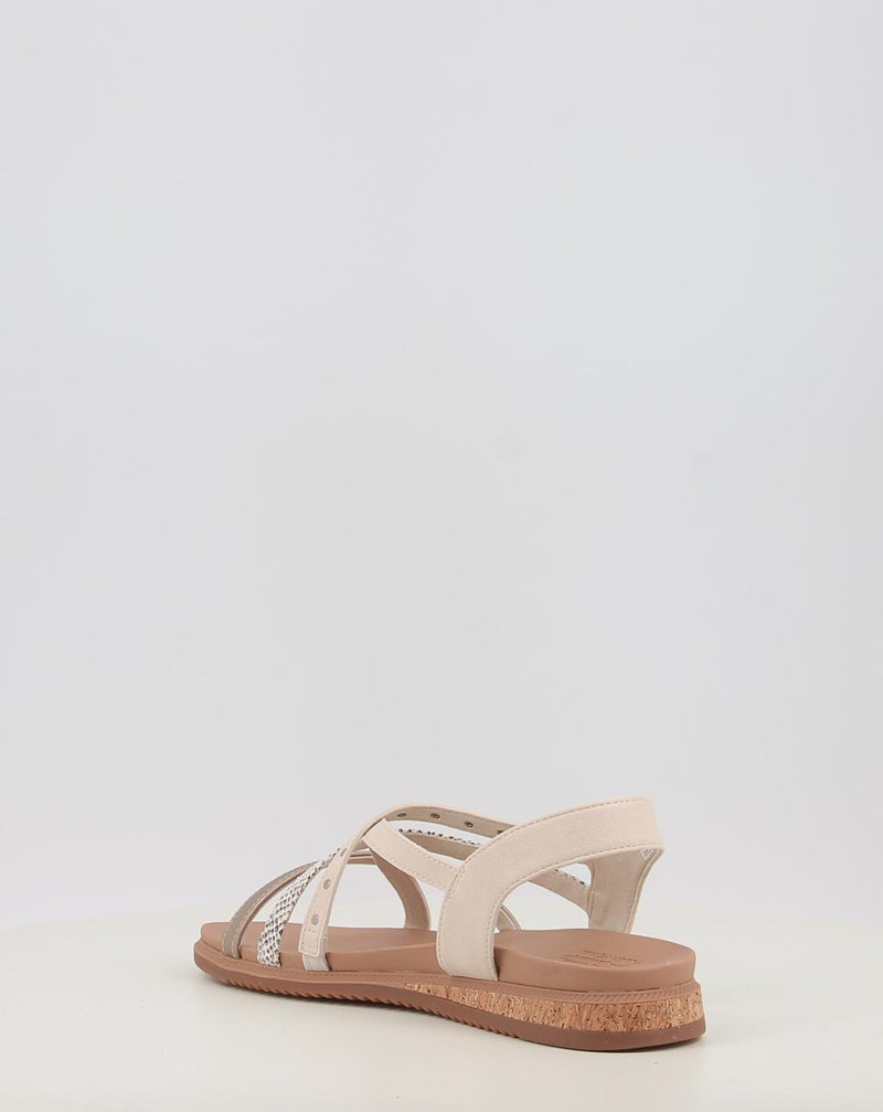 Sandálias SKECHERS DESERT KISS LOW 114713 creme
