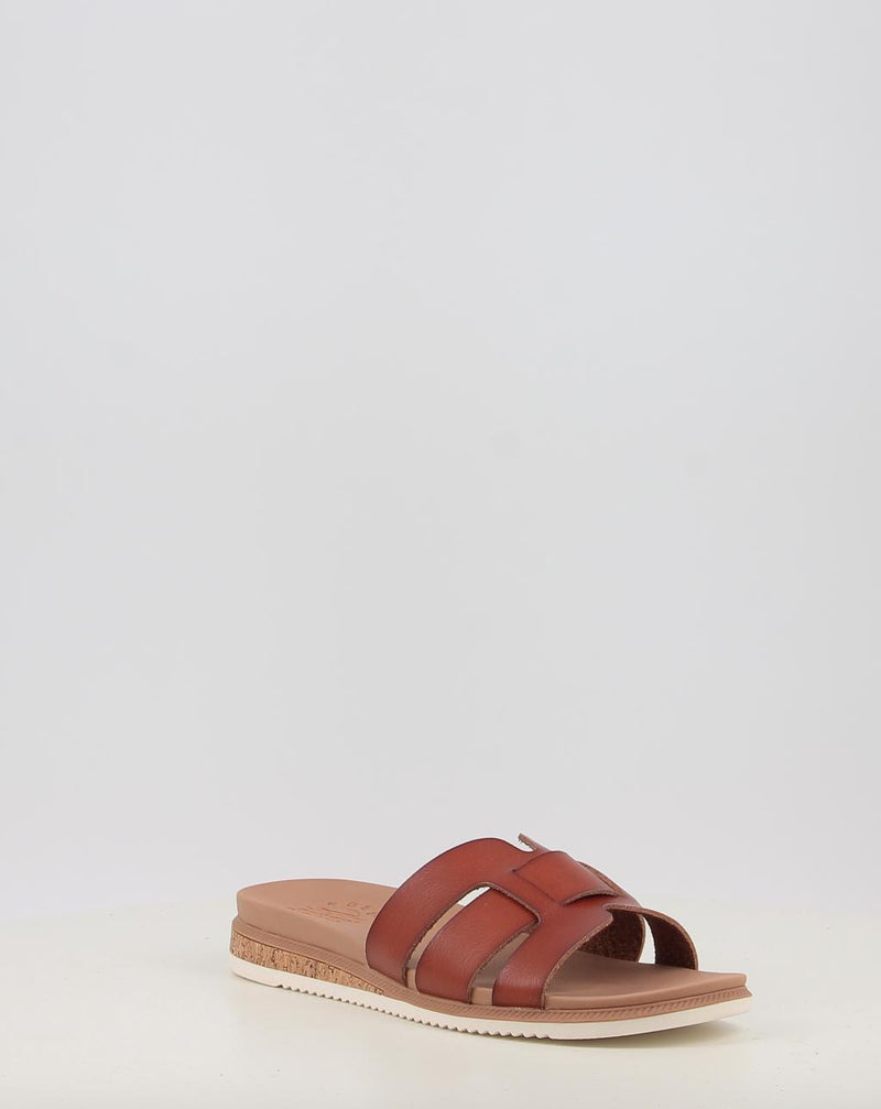 Sandálias SKECHERS BOBS DESERT KISS LOW - PEAK LOOK 114707 couro