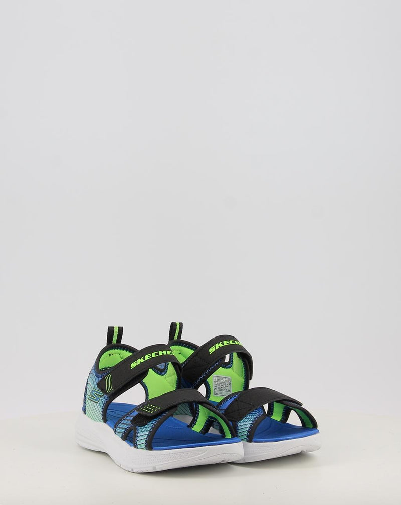 Sandálias SKECHERS MICROSPEC-SPLASH azul