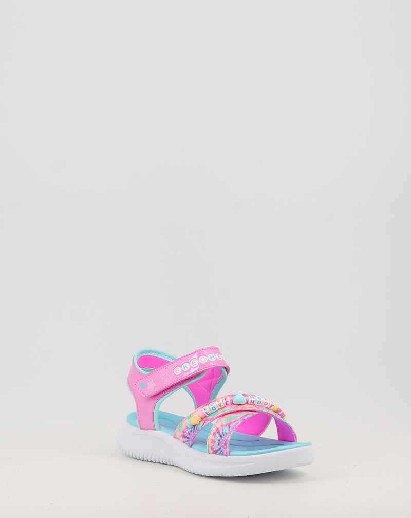 Sandálias SKECHERS JUMPSTERS SANDAL - TIE DYE BFFS 303045L rosa