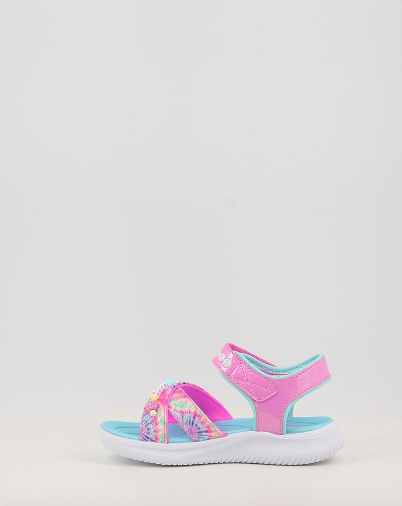 Sandálias SKECHERS JUMPSTERS SANDAL - TIE DYE BFFS 303045L rosa