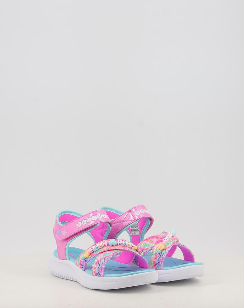 Sandálias SKECHERS JUMPSTERS SANDAL - TIE DYE BFFS 303045L rosa