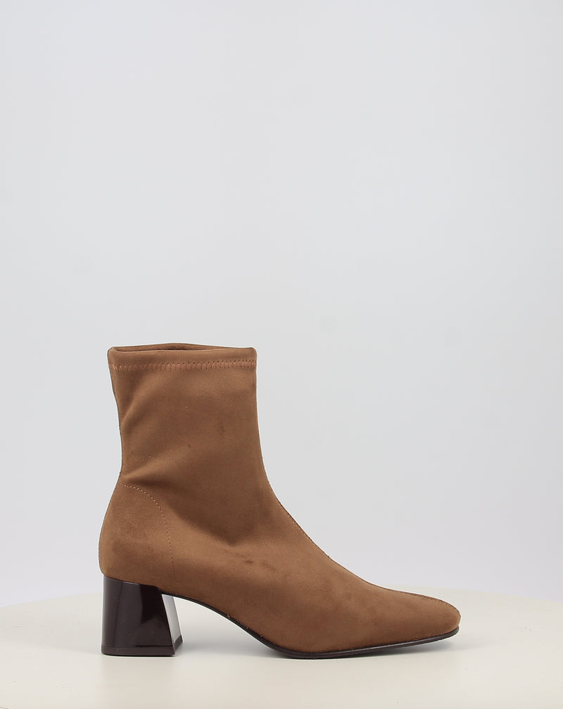 Botines MISS ELASTIC FAX 075436 cuero