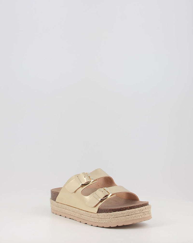 Sandálias OBI SHOES ANA 2C platina