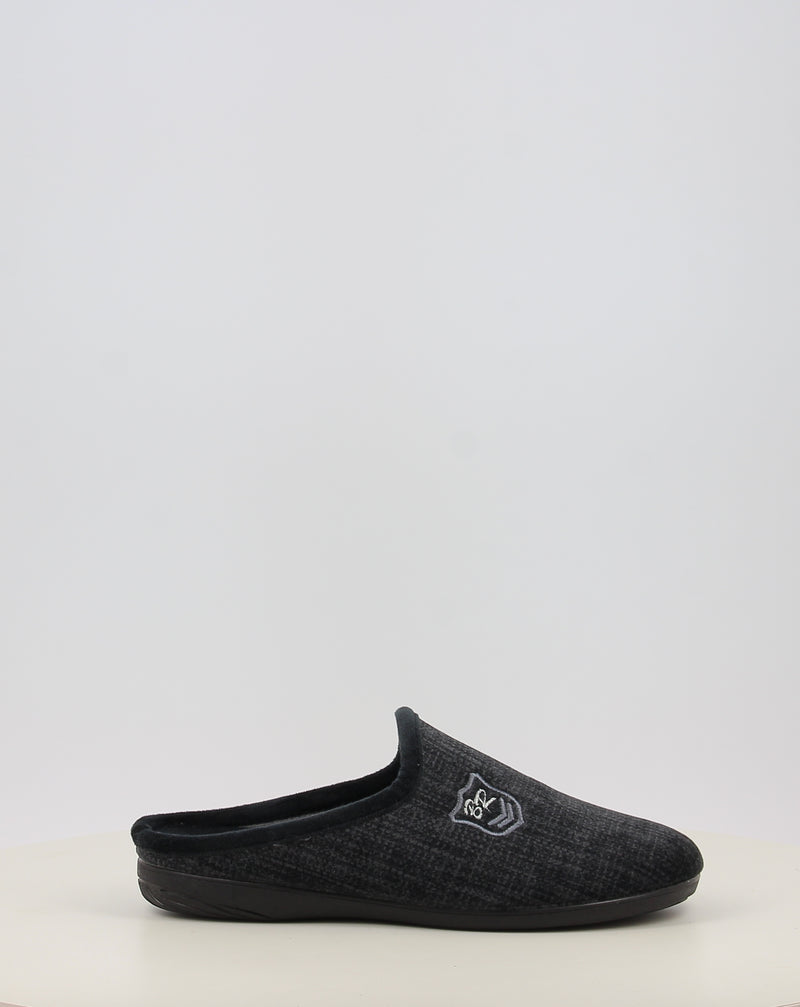 Sapatilhas de Casa BIO RELAX ZOILO 13712 negro