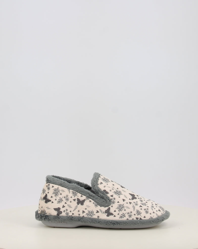 Zapatillas de Casa BIO RELAX BRISA 4503 gris