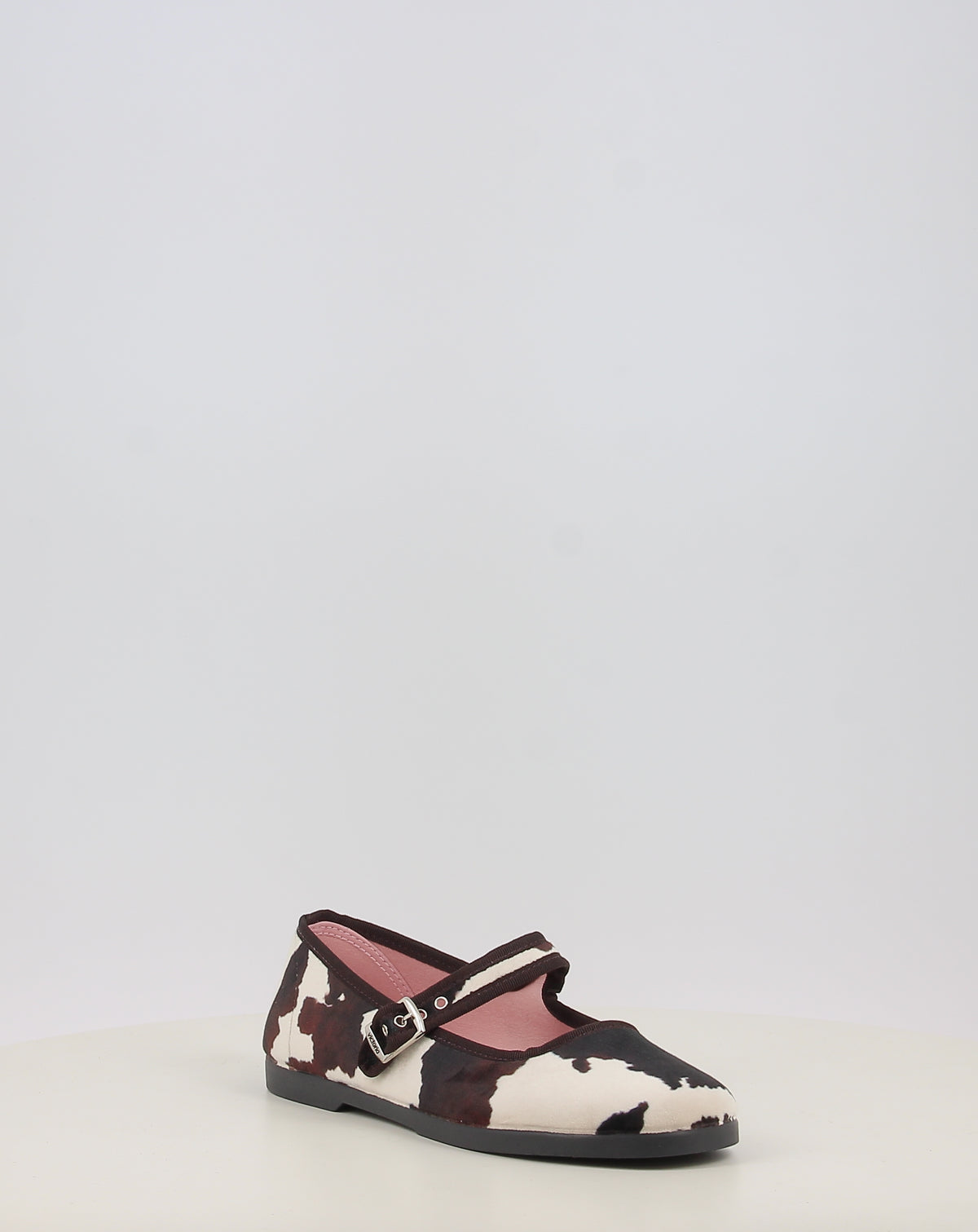 GONG FU BAILARINA TERCIOPELO ANIMAL PRINT HEBILLA1080117