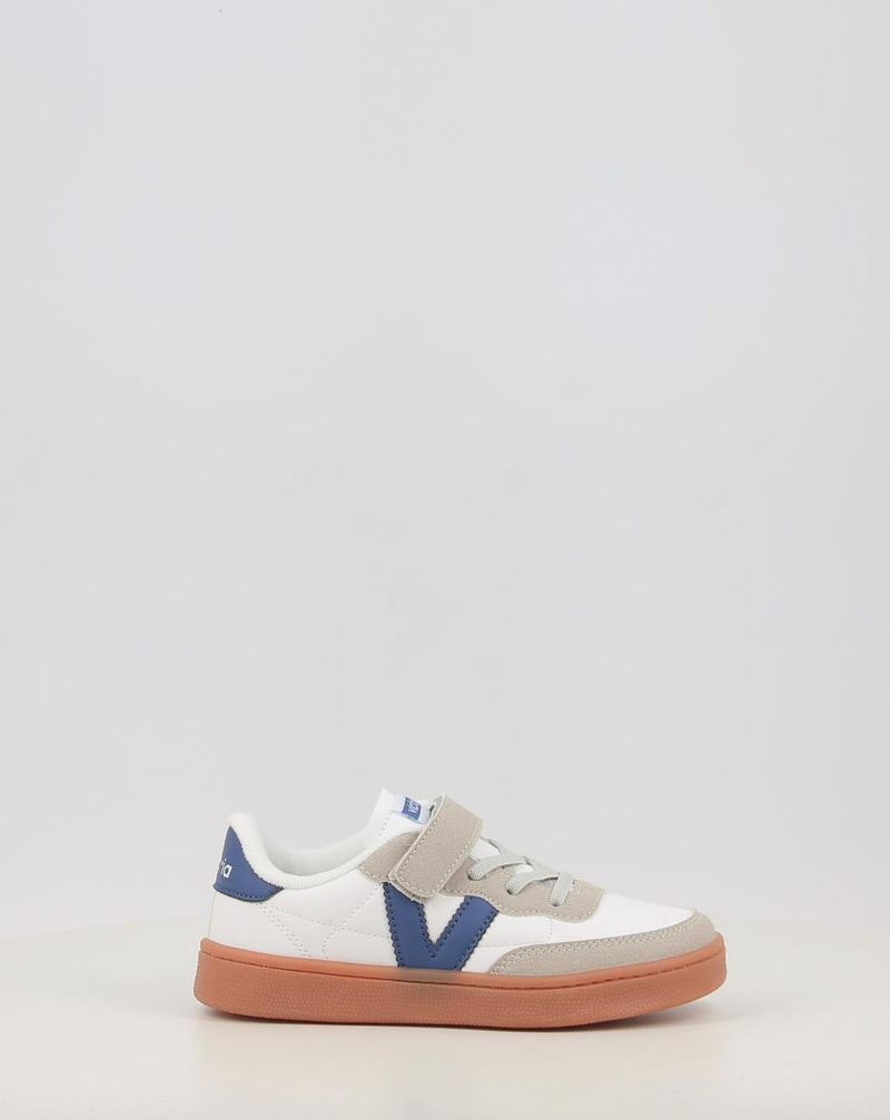 Sapatilhas VICTORIA OSLO EFECTO PIEL & COLOR 1256102 branco