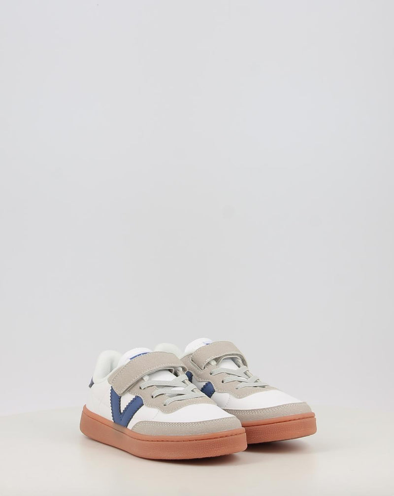 Sapatilhas VICTORIA OSLO EFECTO PIEL & COLOR 1256102 branco