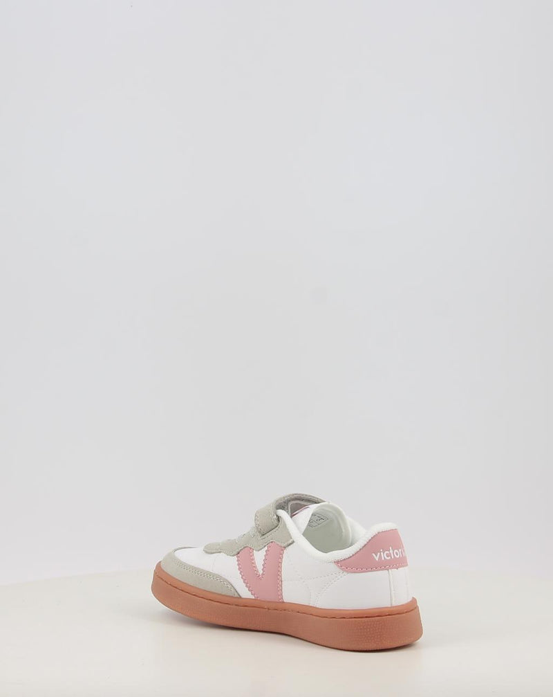 Sapatilhas VICTORIA OSLO EFECTO PIEL & COLOR 1256102 branco