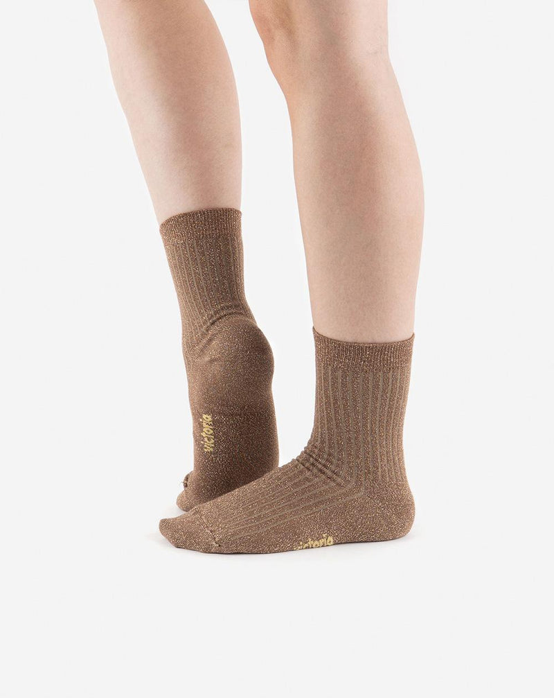 Meias VICTORIA 9226034 taupe