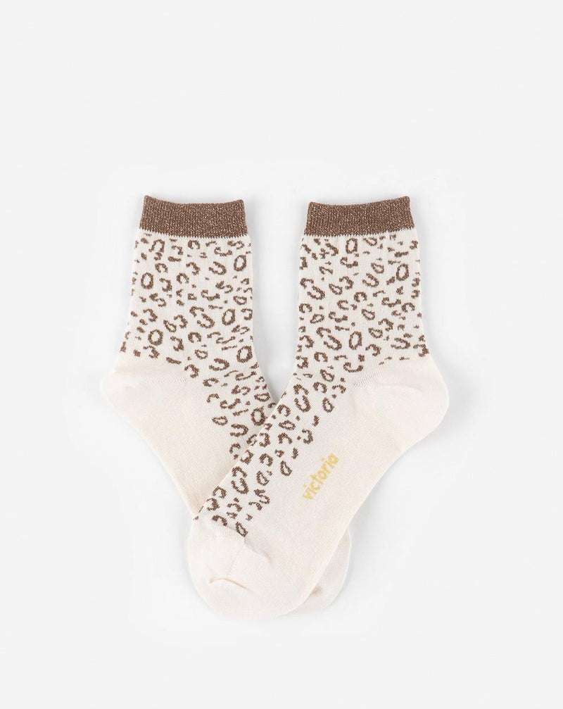 Meias VICTORIA 9226038 taupe