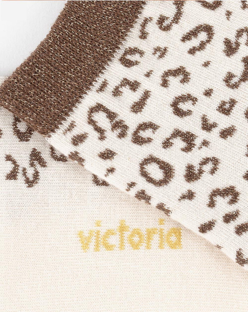 Meias VICTORIA 9226038 taupe