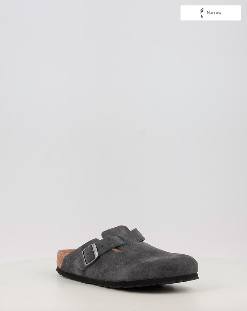 Tamancos BIRKENSTOCK Boston LEVE Charcoal cinzento