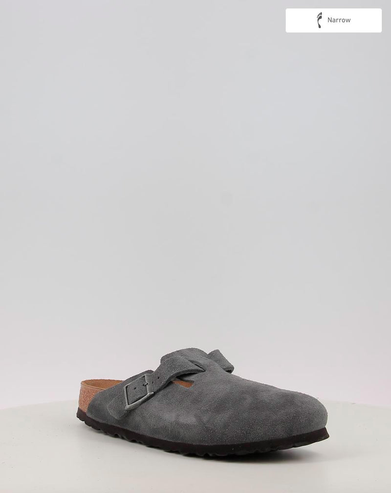 Tamancos BIRKENSTOCK Boston LEVE Charcoal cinzento