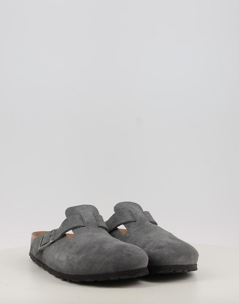 Tamancos BIRKENSTOCK Boston LEVE Charcoal cinzento
