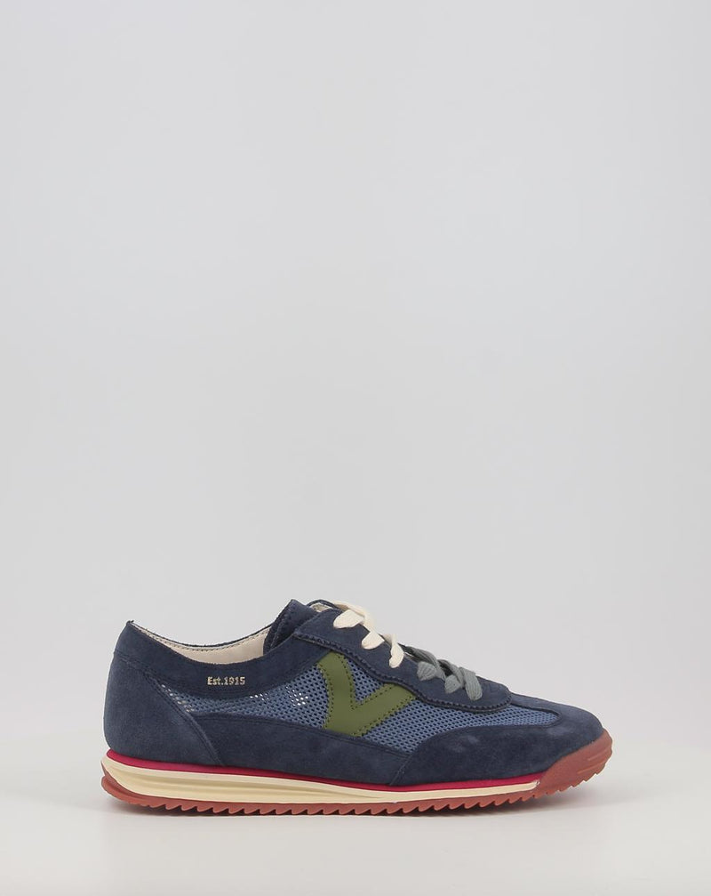 Sapatilhas VICTORIA SATURNO & REJILLA MULTICOLOR 1158106 azul
