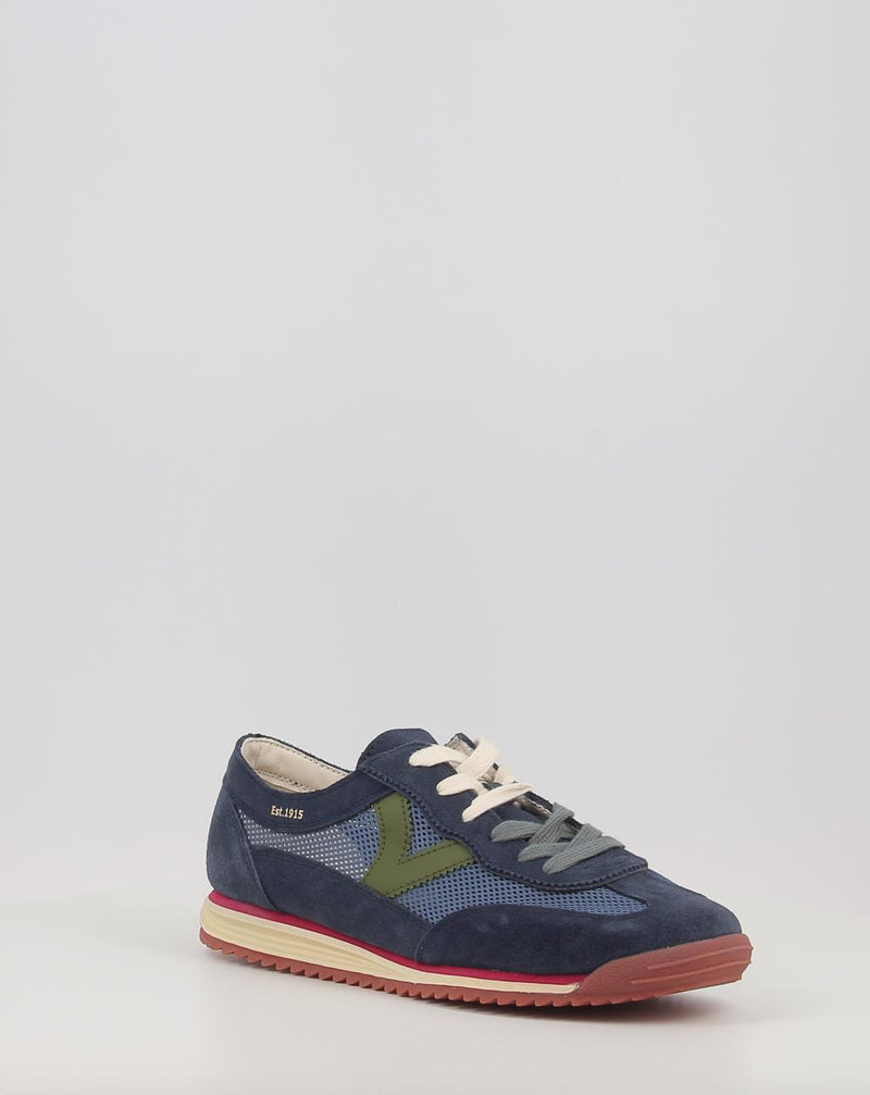 Sapatilhas VICTORIA SATURNO & REJILLA MULTICOLOR 1158106 azul